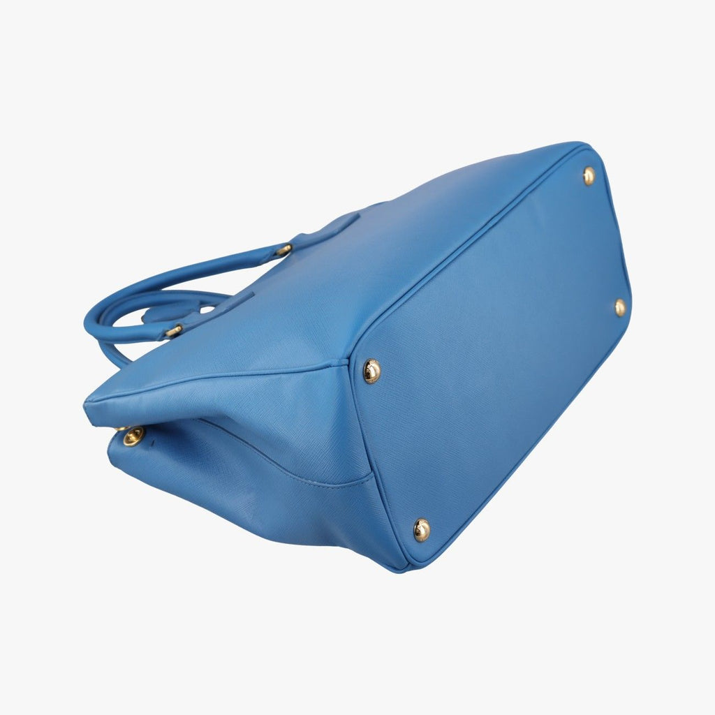 Prada Galleria Blue Saffiano Leather — view 7