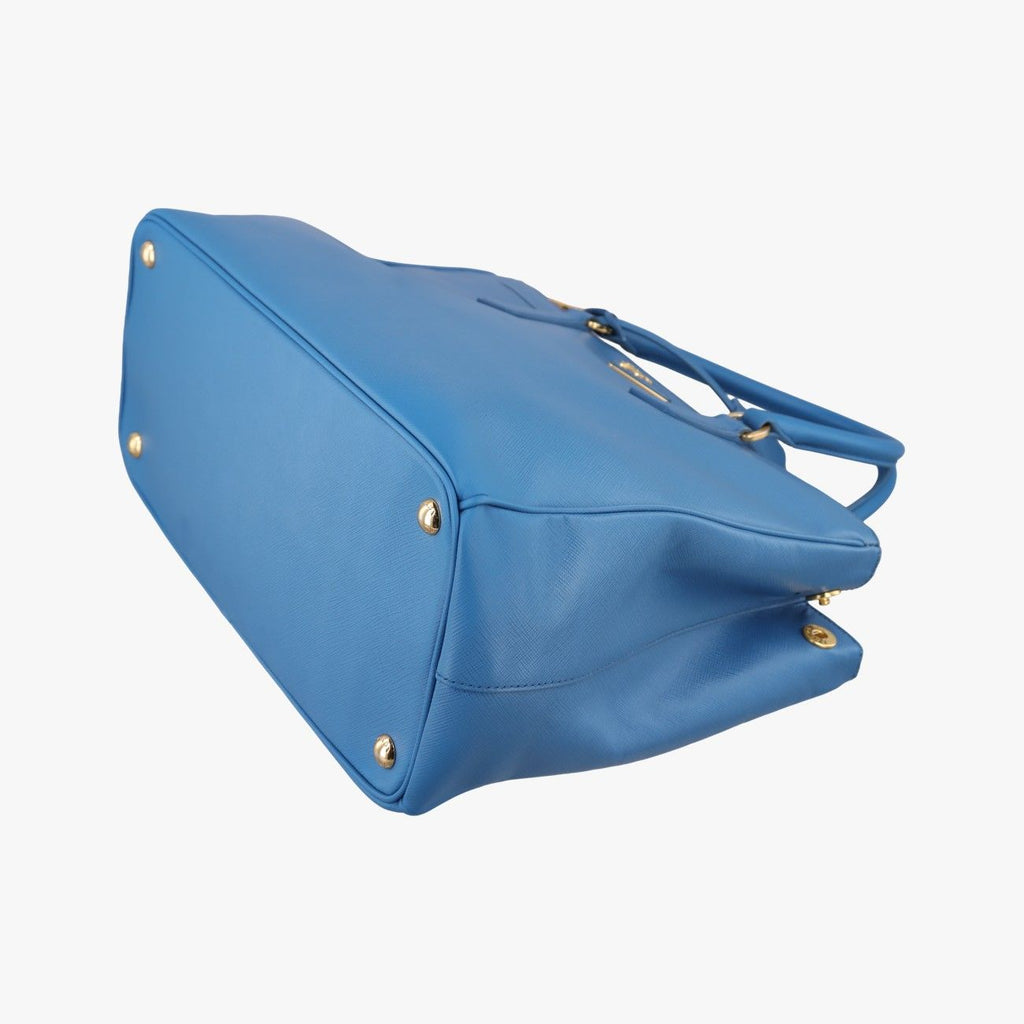 Prada Galleria Blue Saffiano Leather — view 4