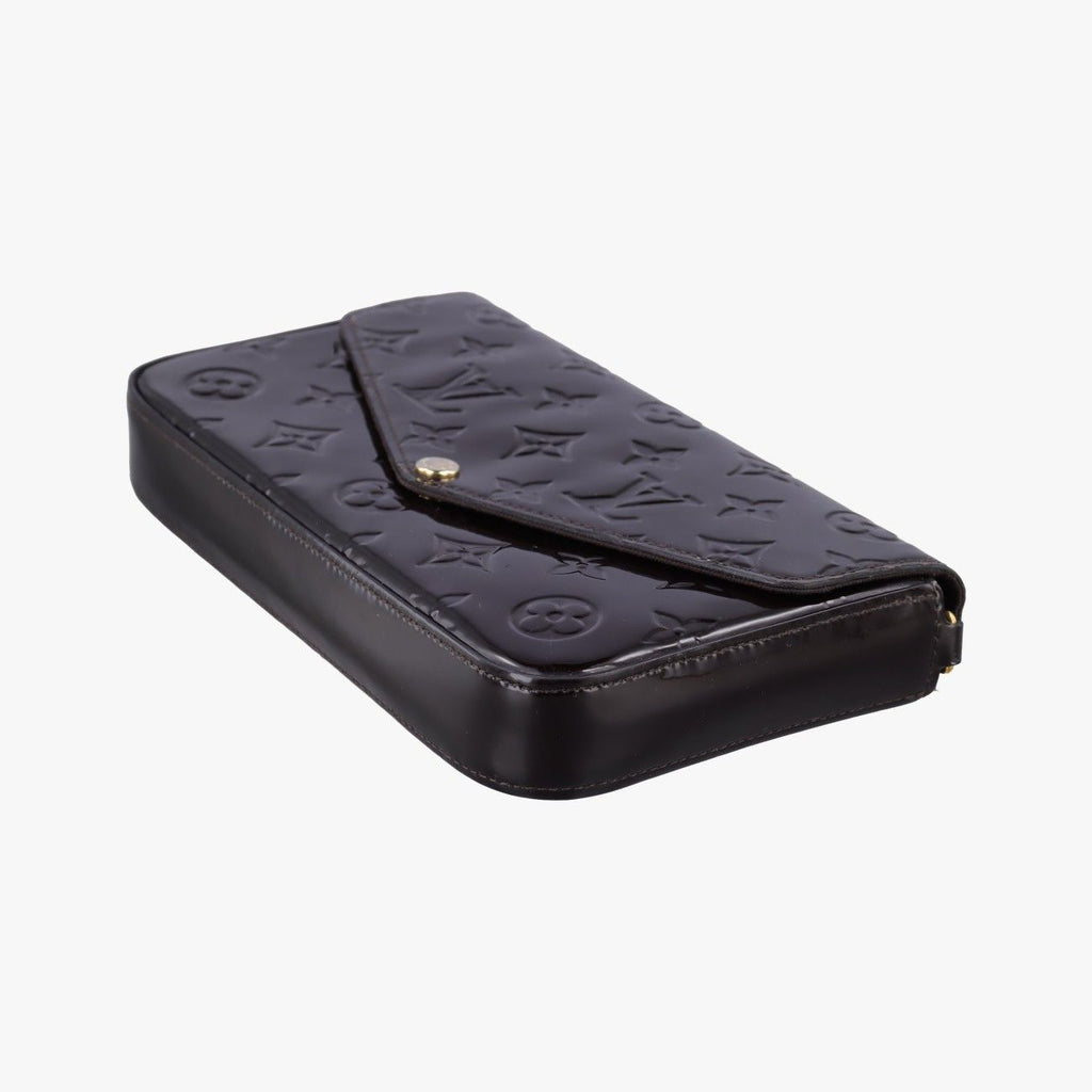 Louis Vuitton Pochette Felicie Amarante Vernis — view 4