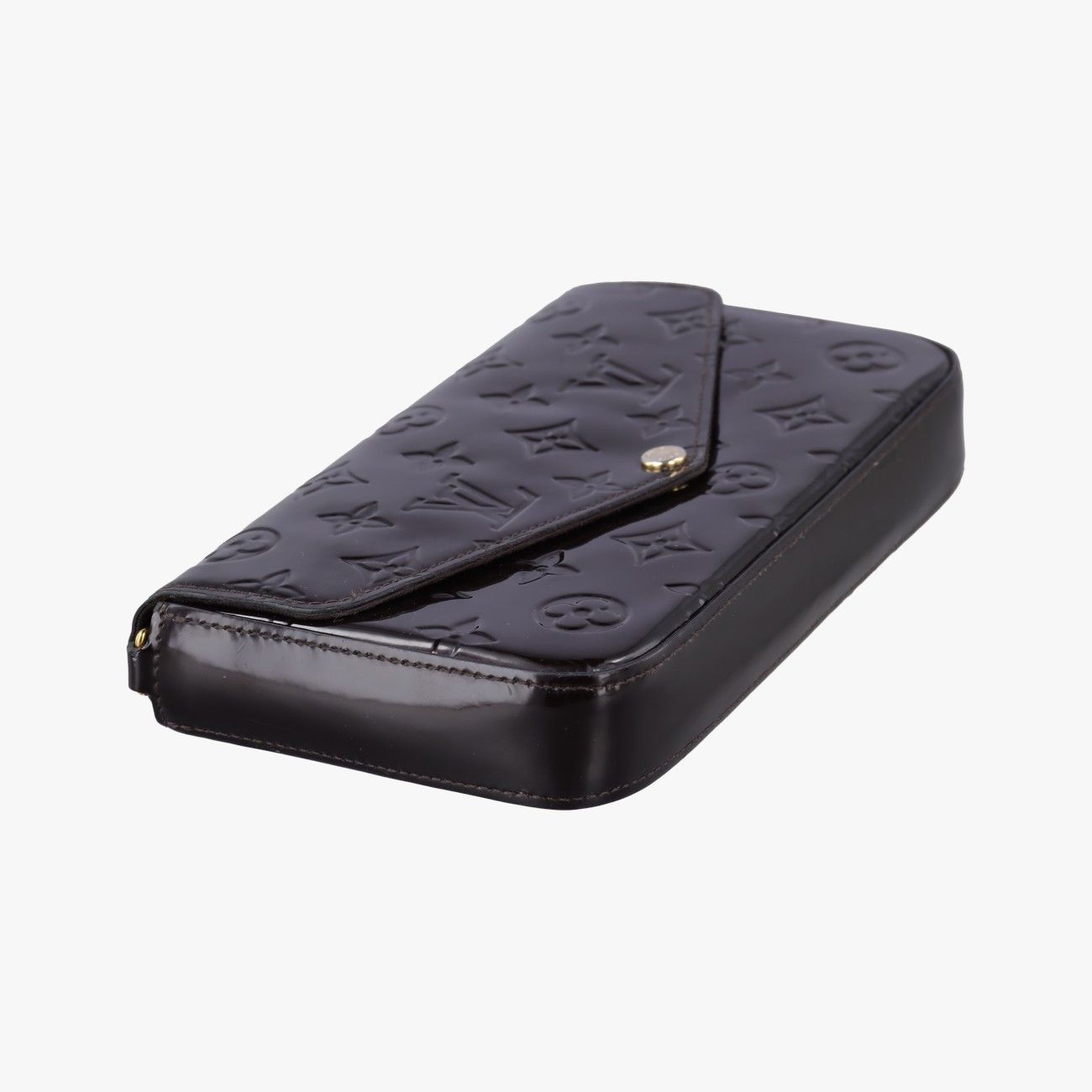 Louis Vuitton Pochette Felicie Amarante Vernis — view 5