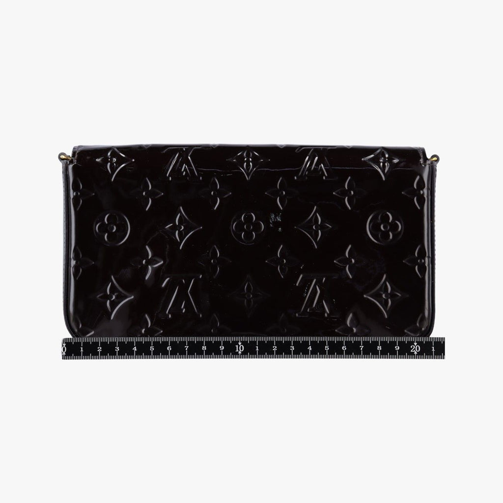 Louis Vuitton Pochette Felicie Amarante Vernis — view 2