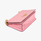 Prada Milano Logo Pink Saffiano Leather — view 5