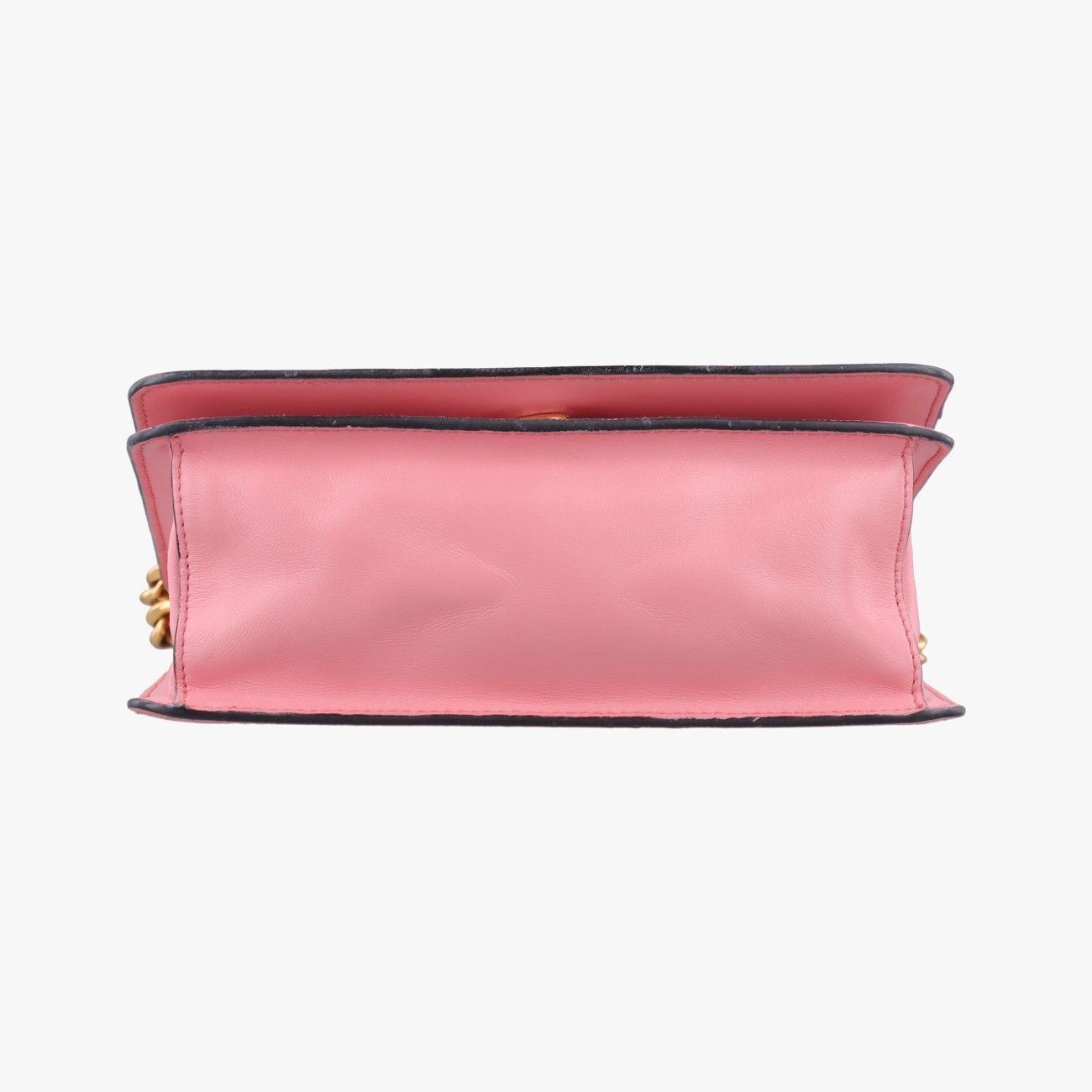 Prada Milano Logo Pink Saffiano Leather — view 3