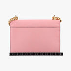 Prada Milano Logo Pink Saffiano Leather — view 2
