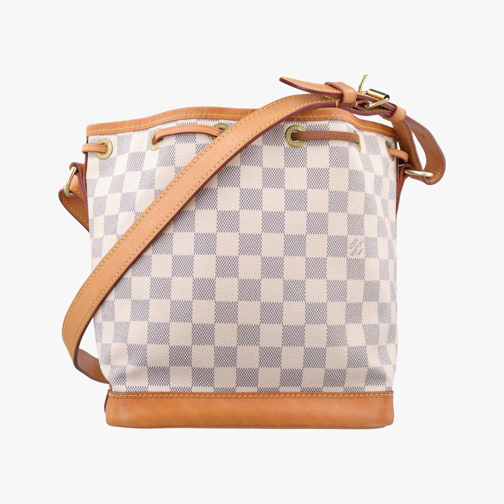 Louis Vuitton Noe BB Azur Damier Canvas Bucket Bag