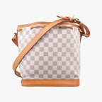 Louis Vuitton Noe BB Azur Damier Canvas Bucket Bag