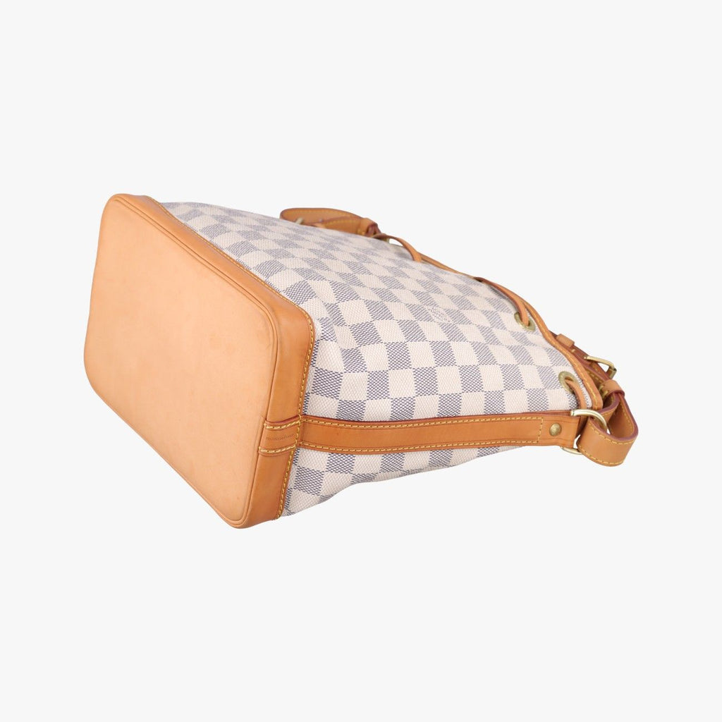 Louis Vuitton Noe BB Azur Damier Canvas Bucket Bag — view 6
