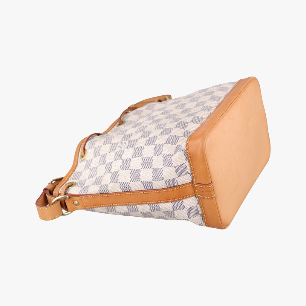 Louis Vuitton Noe BB Azur Damier Canvas Bucket Bag — view 5