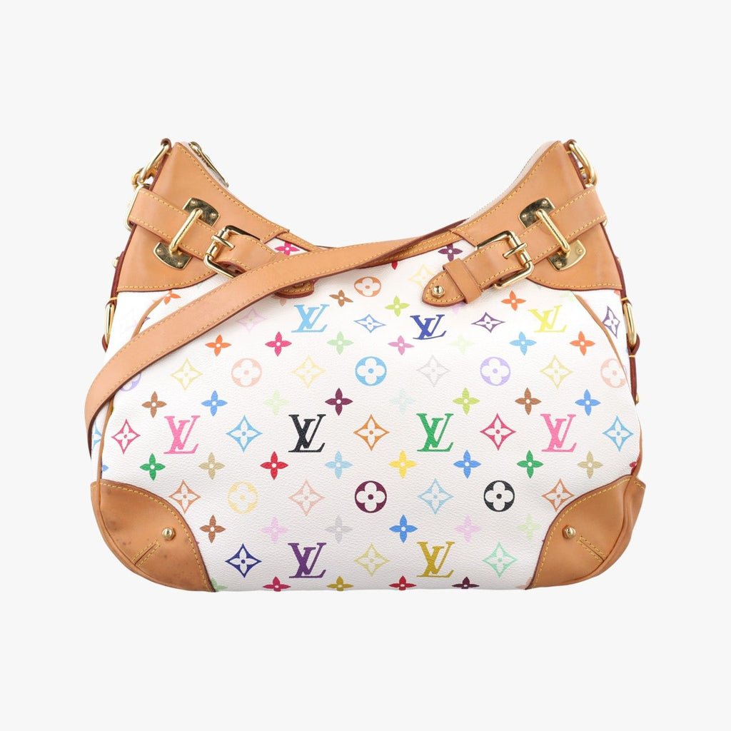Louis Vuitton Greta Blanc Monogram Multicolor