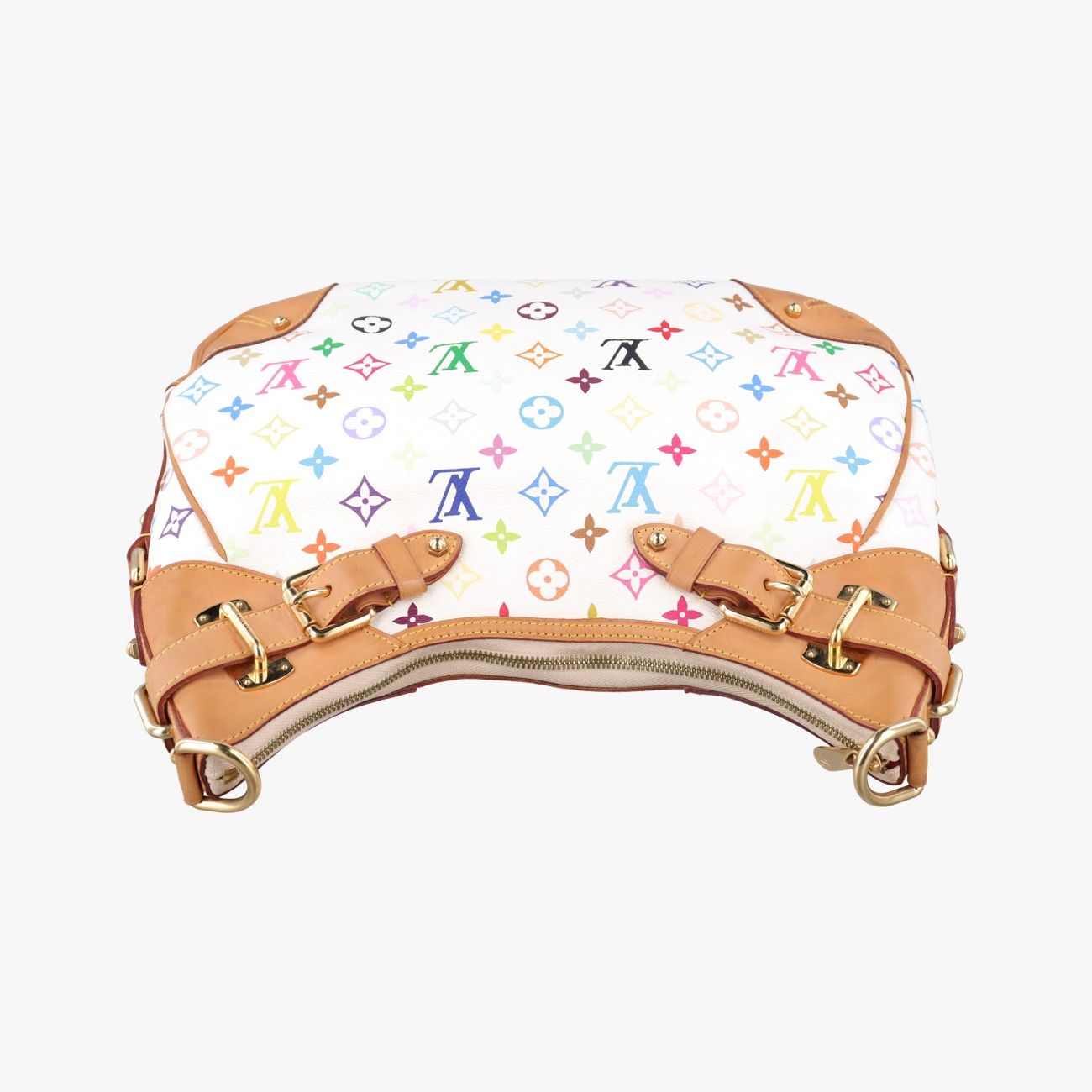 Louis Vuitton Greta Blanc Monogram Multicolor — view 8