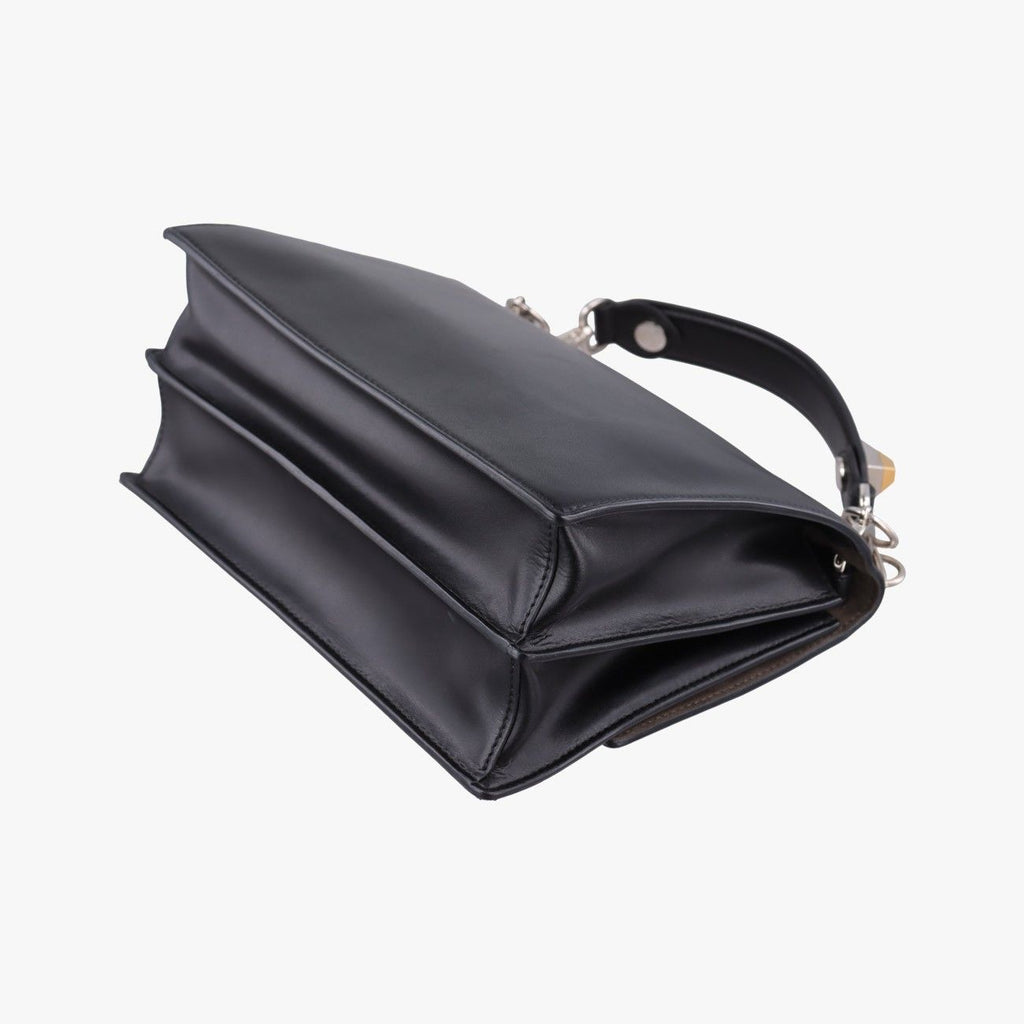 Fendi Monster Canai Black Leather — view 6