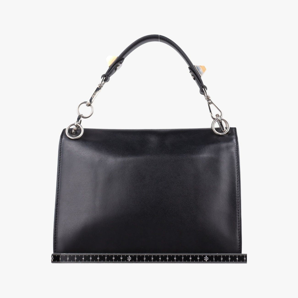Fendi Monster Canai Black Leather — view 2