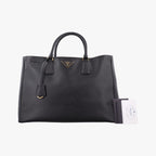 Prada Galleria Black Saffiano Leather 31