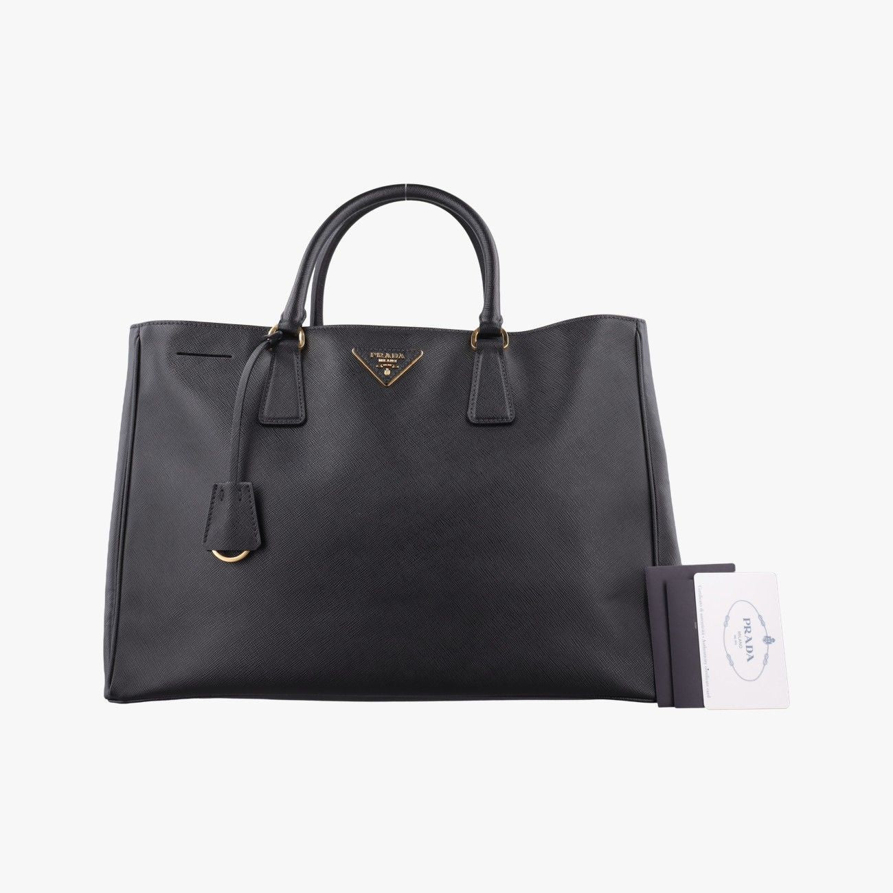 Prada Galleria Black Saffiano Leather 31