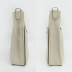 Hermes Evelyne 3 PM Beton Silver Taurillon Clemence Shoulder Bag — view 2