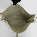Hermes Evelyne 3 PM Beton Silver Taurillon Clemence Shoulder Bag — view 5
