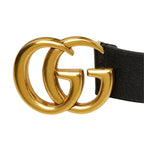 Gucci GG Marmont Belt 85/34 Black Leather — view 4