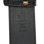 Gucci GG Marmont Belt 85/34 Black Leather — view 5