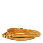 Louis Vuitton Shoulder Strap Brown Leather — view 2