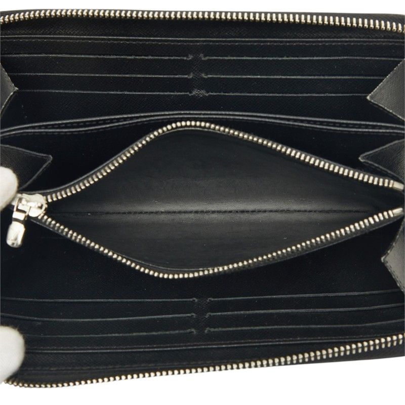 Louis Vuitton Epi Zippy Wallet Black Leather — view 6