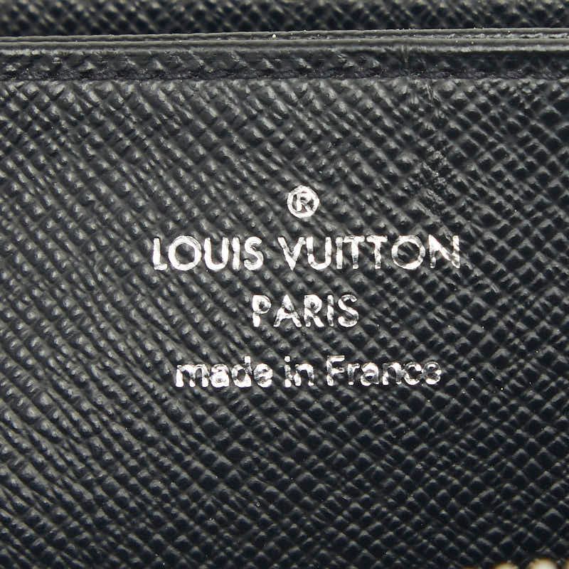 Louis Vuitton Epi Zippy Wallet Black Leather — view 8