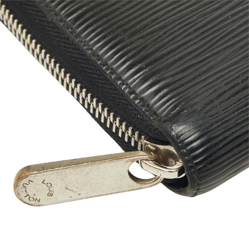 Louis Vuitton Epi Zippy Wallet Black Leather — view 7