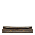 Louis Vuitton Monogram Pochette Porte Monnaie Credit Wallet Brown — view 3