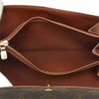 Louis Vuitton Monogram Pochette Porte Monnaie Credit Wallet Brown — view 7