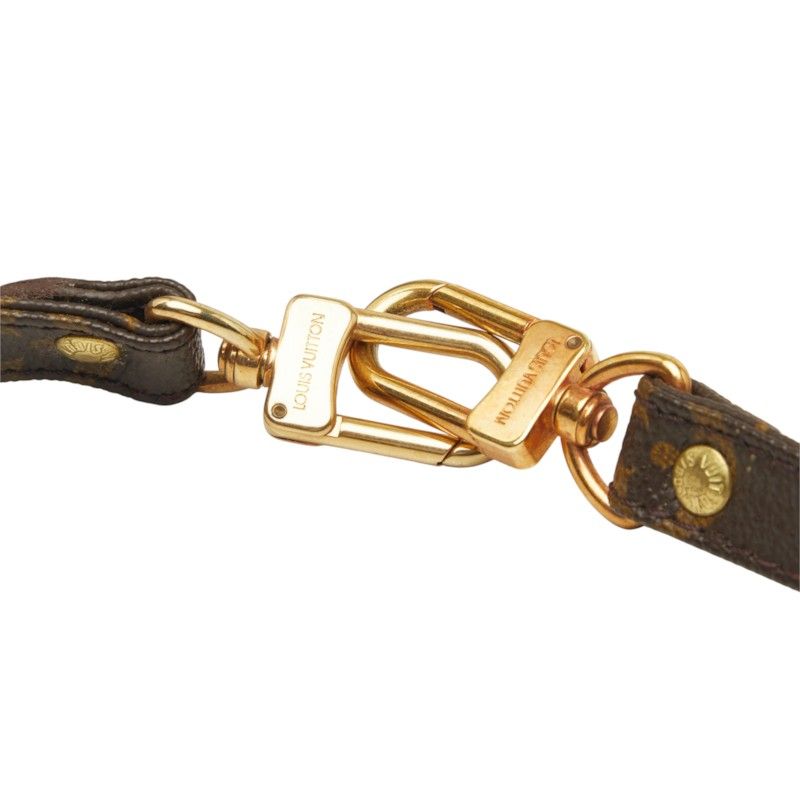 Louis Vuitton Monogram Shoulder Strap Brown — view 4