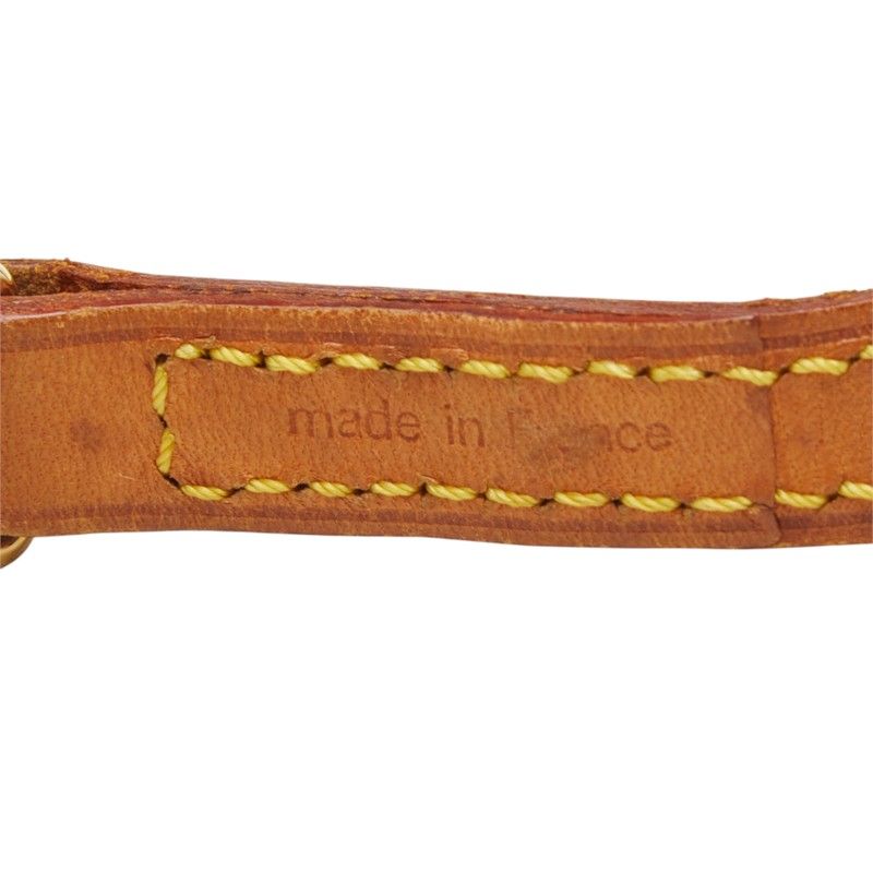 Louis Vuitton Shoulder Strap Brown Leather — view 5