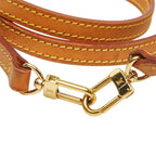 Louis Vuitton Shoulder Strap Brown Leather — view 4