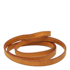 Louis Vuitton Shoulder Strap Brown Leather — view 3