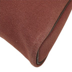 Hermes Sac Ybou PM Tote Bag Wine Red Brown Toile H Leather — view 4