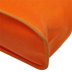 Hermes Kabak Elan PM Tote Bag Orange Toile Officier Leather — view 6