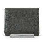 Loewe Anagram Wallet Trifold Vertical Compact Silver Gray — view 4
