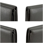 Loewe Anagram Wallet Trifold Vertical Compact Silver Gray — view 8
