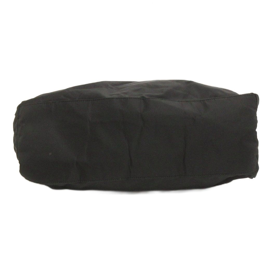 Prada Tessuto Tote Bag Nylon Participating Plate Black — view 4