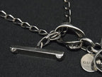 Gucci Necklace Crest Heart Silver Pendant Toggle — view 5