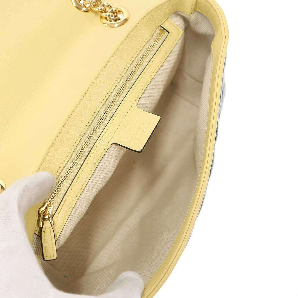 Gucci GG Marmont Medium Shoulder Bag Navy — view 7