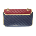 Gucci GG Marmont Medium Shoulder Bag Navy — view 2