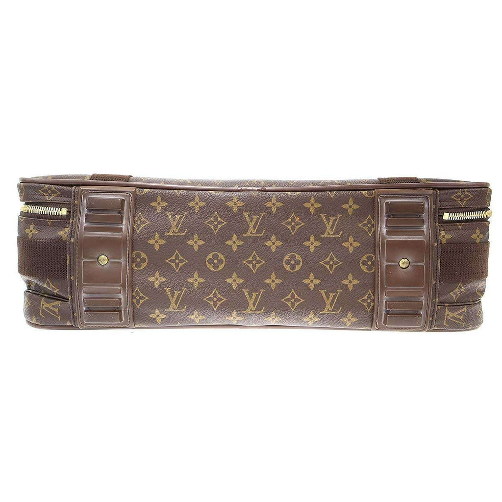 Louis Vuitton Monogram Travelbag Brown Travel Bag — view 4