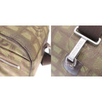 Chanel New Travel Line CC Logo Shoulder Boston Bag Khaki — view 8