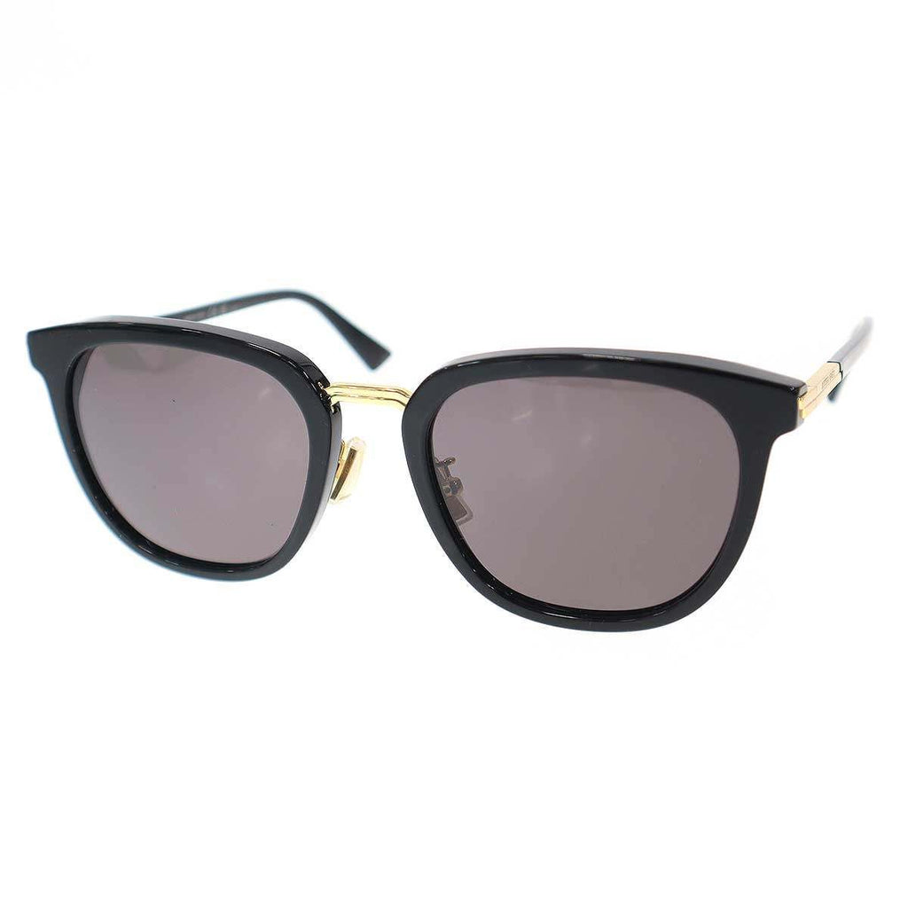 Bottega Veneta Wellington Shape Asian Fit Sunglasses Black 55 Eyewear
