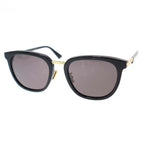 Bottega Veneta Wellington Shape Asian Fit Sunglasses Black 55 Eyewear