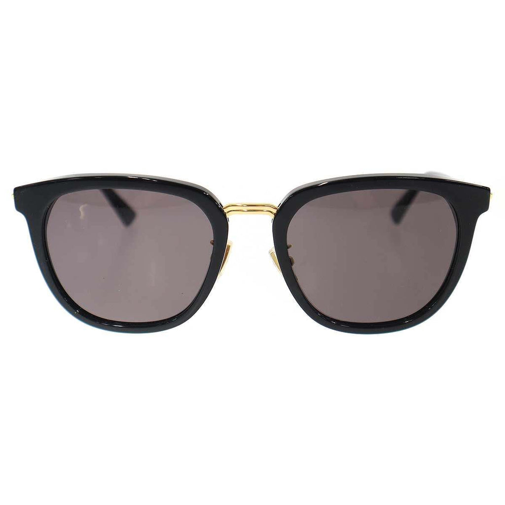 Bottega Veneta Wellington Shape Asian Fit Sunglasses Black 55 Eyewear — view 2