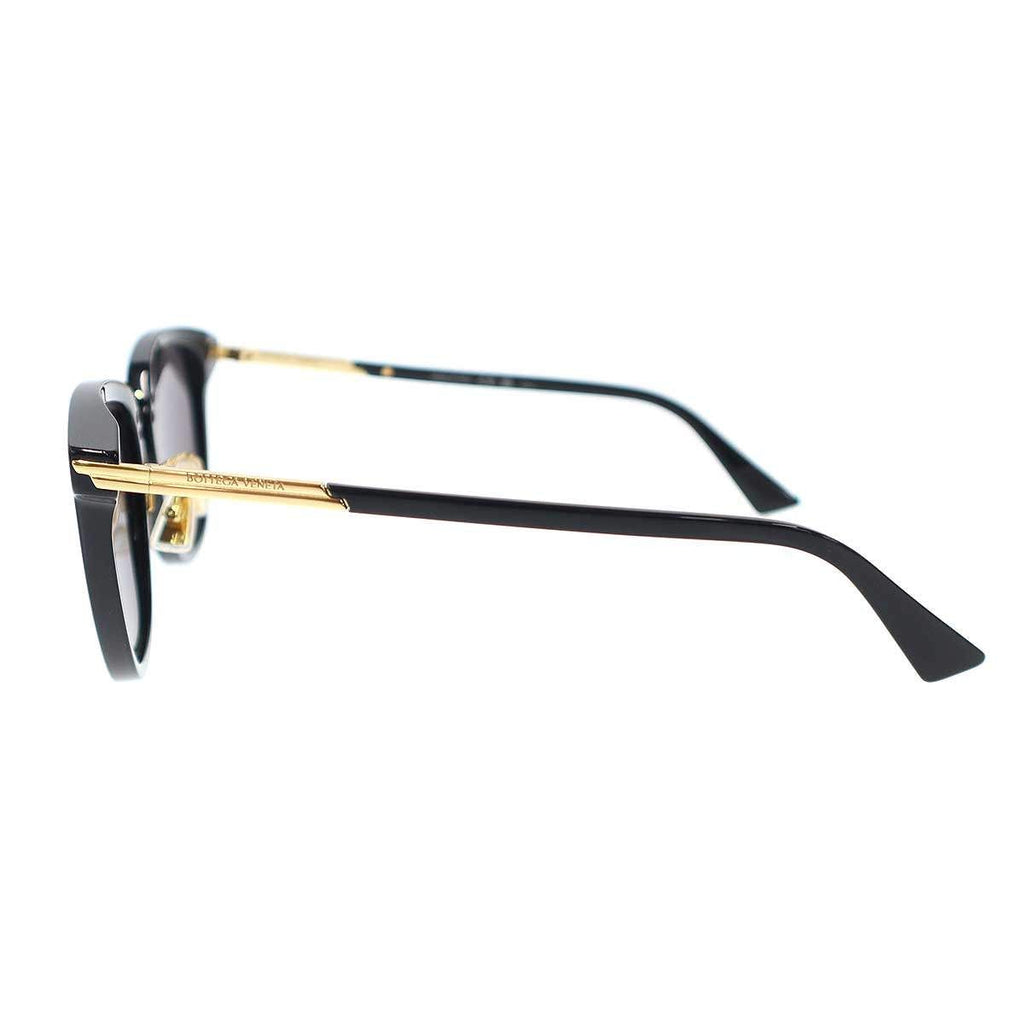 Bottega Veneta Wellington Shape Asian Fit Sunglasses Black 55 Eyewear — view 3