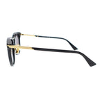 Bottega Veneta Wellington Shape Asian Fit Sunglasses Black 55 Eyewear — view 3