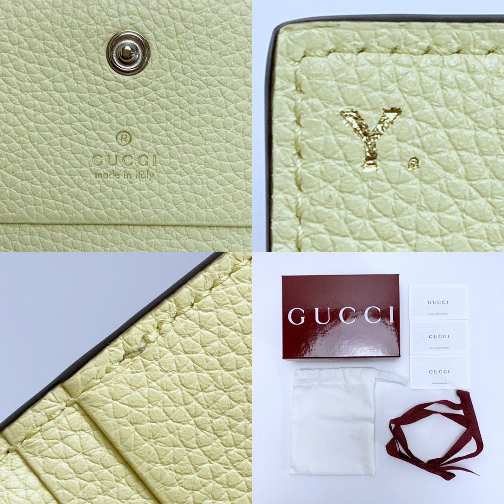 Gucci Bifold Wallet Double G Bicolor Small Cream Beige — view 7