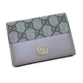 Gucci Bifold Wallet Double G Bicolor Small Pink Beige