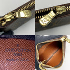 Louis Vuitton Monogram Pochette Cles Coin Purse Key Ring — view 6